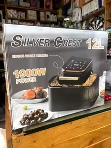 หม้อทอดไร้น้ำมันไฟฟ้าขนาด 12 ลิตร รุ่นใหม่ พร้อมหน้าจอสัมผัส ความจุขนาดใหญ่ สำหรับใช้ในครัวเรือน ทำอาหารได้หลากหลาย ใช้เซรามิก - Product Image 2