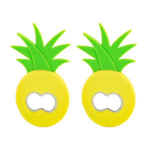 Ouvre-bouteille magnétique en forme de fruit personnalisé en gros, ananas, avocat, aimant de réfrigérateur - Product Image 2