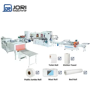 1575 Type Toilet Tissue Paper Making Machine And Sealing Machine Product Line