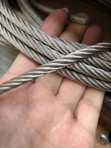 Factory Direct Sales Made China AiSi Standard Carbon <strong>Steel</strong> Galvanized <strong>Wire</strong> Rope 12mm 8X36WS+IWRC TS2160N <strong>2MM</strong> for Manufacturing - Product Image 4