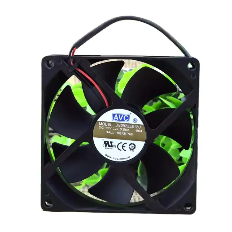 190mm 9025 DC 0.56A 9CM ventilador de chasis DS09225B12U chasis CPU gabinete de motocicleta ventilador de refrigeración 12V ventilador Axial