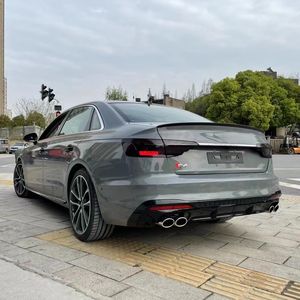 Nouveau pare-chocs arrière <span class=keywords><strong>2020</strong></span>-2022 pour <span class=keywords><strong>Audi</strong></span> A4 modèle <span class=keywords><strong>S4</strong></span>, accessoires de voiture d'origine, couleur noire, S-Line, haute qualité, taille standard, moule propre - Product Image 2