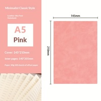 Carnet d'affaires en cuir souple imprimé KE'MU, bloc-notes en peau de mouton, coffret cadeau, impression de logo, journal de réunion sans reliure