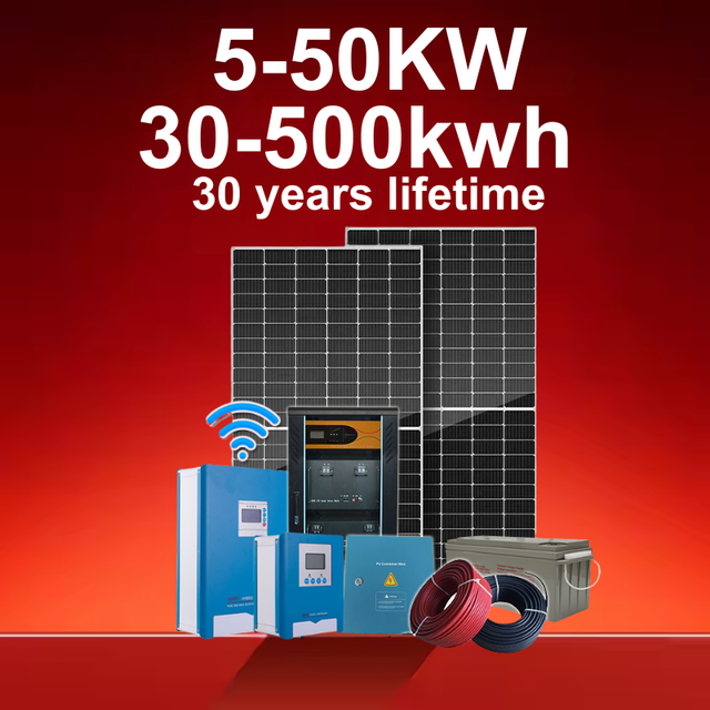 Monocrystalline 1000W 2000W 3000W 5000W Solar Panel Kit 220V