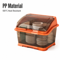 Égouttoir à vaisselle en plastique commercial pour restaurant cantine café hôtel cuisine vaisselle couverte support debout OEM ODM vente en gros