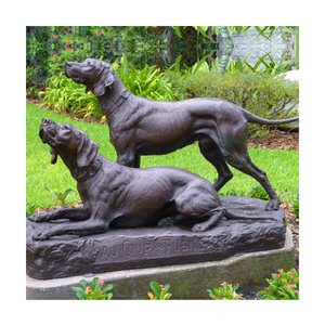 Sculpture de décoration d'intérieur, chien malinois <span class=keywords><strong>belge</strong></span> des forces spéciales, bronze, taille réelle, animal antique en métal, 1 pièce, art populaire européen - Product Image 6