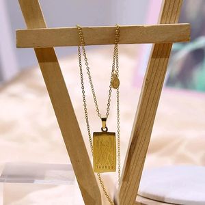 CSJA Joyería de Moda, Chapado en Oro de 18k, Acero Inoxidable 316l, Astrología, Horóscopo, Carta del Tarot, Collar con los 12 Signos del Zodiaco para Mujer y Hombre, S986 - Product Image 6