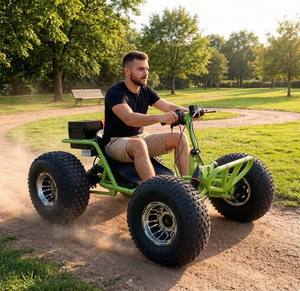 PoeticExist - <span class=keywords><strong>Kart</strong></span> Eléctrico Todoterreno de 10 Pulgadas con Baterí<span class=keywords><strong>a</strong></span>, Emocionante <span class=keywords><strong>Kart</strong></span> de Aventura para Pistas Todoterreno - Product Image 5