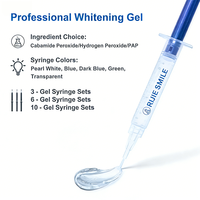 Gel blanchissant pour dents de haute qualité, recharges de gel blanchissant dentaire pour dents sensibles, sans peroxyde HP 3/5/10ml, usage domestique