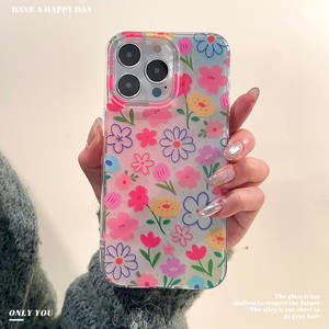 Funda de flores de tulipán de colores para <span class=keywords><strong>iPhone</strong></span> <span class=keywords><strong>14</strong></span> 16 15 <span class=keywords><strong>13</strong></span> 12 11 Plus <span class=keywords><strong>Pro</strong></span> Max Diferentes diseños Contraportada a prueba de golpes - Product Image 4