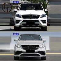 Pare-chocs de voiture en matériau PP pour ML300 ML350 années 2012-2015, mise à niveau vers le style GLE W166, pièces de carrosserie de lifting, kits de carrosserie ML vers GLE