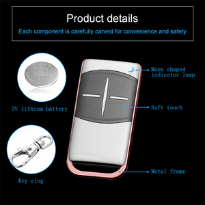 Yet2132 वायरलेस रिमोट कंट्रोल वाटरप्रूफ कीफोब 433/315mhz यूनिवर्सल ट्रांसमीटर गैरेज दरवाजे के लिए - Product Image 5