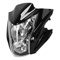 Ensemble de carénage de phare TCMT compatible avec Kawasaki ER6N ER-6N 2012-2016, carénage avant de phare, pièce de moto