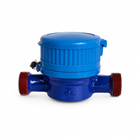 Compteur d'eau intelligent à jet unique de type sec DN15/DN20 de haute qualité OEM, populaire en Asie centrale