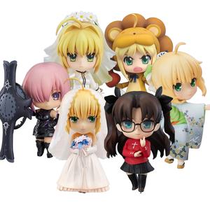 6 Estilos de Figuras de Acción de <span class=keywords><strong>Anime</strong></span> Fate <span class=keywords><strong>Stay</strong></span> <span class=keywords><strong>Night</strong></span> Saber Tohsaka, Modelos de PVC, Decoración para Pasteles de Coche, Juguetes para Niños, Regalo - Product Image 1