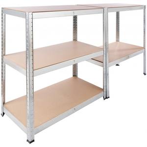 Étagères métalliques de garage multifonctionnelles empilables, robustes, faciles à assembler, sans boulons, à plusieurs niveaux, pour le stockage en entrepôt - Product Image 3