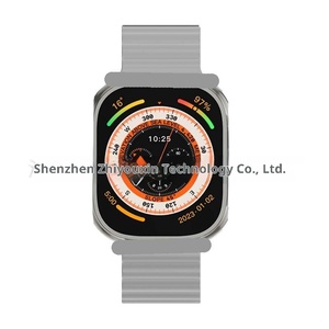 Reloj Inteligente <span class=keywords><strong>HW</strong></span> ULTRA 3 CALL al por Mayor, Reloj Deportivo con NFC y Alipay, Correa de Silicona Cuadrada, Exclusivo de Huaqiang North para Comercio Transfronterizo - Product Image 2