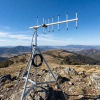 Antenne directionnelle extérieure UHF 450-470 MHz, 6 éléments, connecteur N femelle, 446 MHz 435 MHz, antenne Yagi