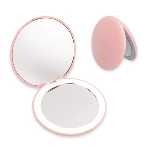 Espejo LED Portátil de Doble Cara, Plegable, con Aumento de 1X/3X, Espejo de Maquillaje Iluminado - Product Image 1