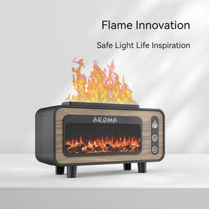 3D Ngọn lửa khuếch tán hương thơm USB Độ ẩm không khí với lò sưởi thiết kế cho khách sạn làm mát không khí khuếch tán mùi hương máy - Product Image 2
