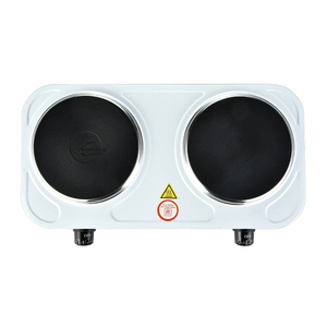 Réchaud électrique <span class=keywords><strong>portable</strong></span> Andong, double plaque chauffante solide, cuisinière électrique, plaque chauffante à 2 brûleurs pour la cuisson, 2000 watts - Product Image 4