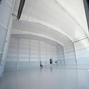 Cobertizos almacenamiento al aire libre casas contenedores estructura de cubierta de acero casa prefabricada Canadá Prefab taller China Buena Calidad - Product Image 4