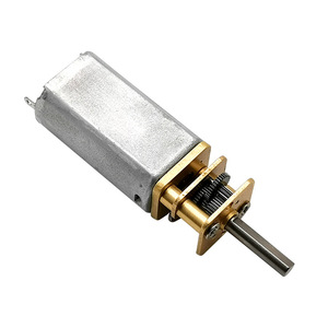 Motorreductor de CC en miniatura 13-050 de 12V con caja de engranajes metálica para masajeadores y cerraduras de huellas dactilares - Product Image 1