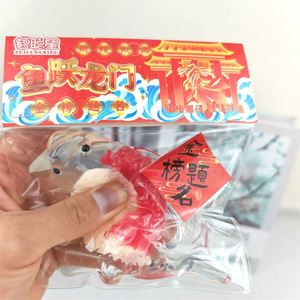 Wholesale Crystal Clear Koi <b>Squishy</b> Toy 13cm Stress Relief Gift for Kids and Adults Luck-Bringing Charm for Age 5 to 7 Years - Product Image 1