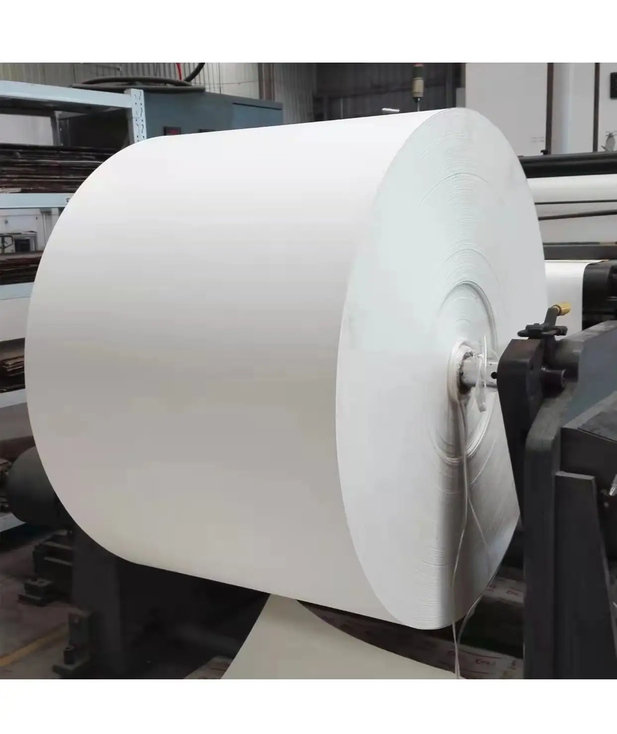 Kích thước tùy chỉnh PE-giấy tráng giấy kraft trắng cốc giấy để xử lý thực phẩm