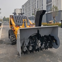 Meistverkaufter Mini-Raupenlader mit CE-Zulassung, Elektrischer Kompaktlader mit Anbaugeräten