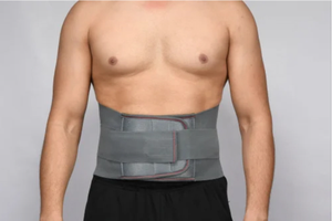 Sacral Belt With Lower <b>Back</b> <b>Support</b> Belts Lower <b>Back</b> Brace Soft Waist <b>Support</b> Band for Fitness and Daily Wear - Product Image 1