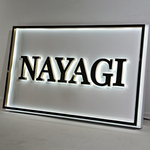 <b>Illuminated</b> 3D Signage Giant Channel Letters Standing Business Logo Sign Board Outdoor Indoor Custom Led Signs for Business - Product Image 6