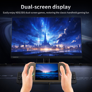 Nuovo sistema ANBERNIC RG477M <span class=keywords><strong>Android</strong></span> 14 Linux 4.7 "120Hz Touch Screen 24 + simulatore doppio <span class=keywords><strong>Joystick</strong></span> console di gioco portatili - Product Image 3