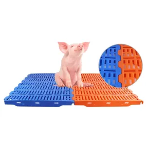 Tahan lama peternakan Piggery lantai plastik Slat lantai untuk peralatan perternakan babi