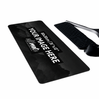 Tapis de Souris et Clavier en Caoutchouc Naturel Blanc Vierge pour Sublimation, Impression Personnalisée Grande Taille, Vente en Gros Usine, Thème Anime et Gaming