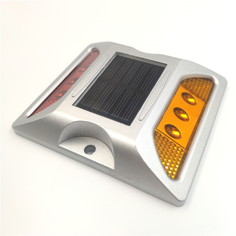 Заводская дешевая цена, СВЕТОДИОДНЫЙ дорожный отражатель, алюминиевая Светоотражающая солнечная панель кошачий глаз, солнечный дорожный отражатель