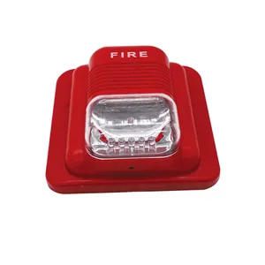 Wireless Fire Alarm Siren With Strobe Light For Addressable Fire Alarm System