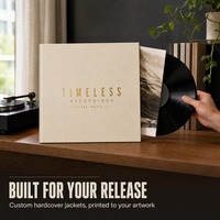 Emballage personnalisé pour disques vinyles : pochettes pliables, couvertures d'album, coffrets – Impression pour labels musicaux et magasins de disques – Commande en gros