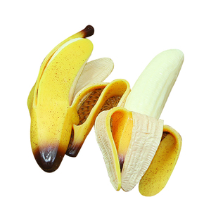 Juguete Antiestrés de TPR Súper Suave de Levantamiento Lento, Juguete Sensorial de Simulación de Plátano Pelable para Aliviar la Ansiedad en Adultos y Niños - Product Image 4