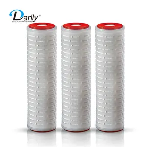 Zhejiang Mill Wholesale Industrial Pure Water Filters 0.1Micron Filter 0.2 Micron Filter For Water Treatment Machine Element