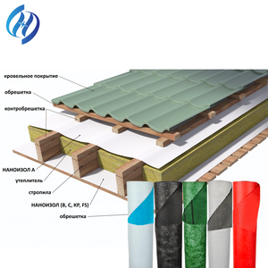 Sohi <span class=keywords><strong>Barrera</strong></span> de Vapor para Techo, Capa Inferior Sintética, Capas de Control de Vapor, Membrana Impermeable Antideslizante para Techo - Product Image 1
