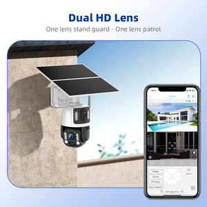 Lente dual Dual View Smart Wifi Batería solar IP66 20W Panel solar con UBOX <span class=keywords><strong>APP</strong></span> 36X <span class=keywords><strong>Zoom</strong></span> opcional Cámara <span class=keywords><strong>de</strong></span> <span class=keywords><strong>Audio</strong></span> bidireccional PTZ - Product Image 6