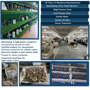 Boquilla pulverizadora de latón de alta resistencia con exterior de goma G1/2 para hidrolavadora de agua fría de alta presión, patrones de pulverización variables, Metal Dingo - Product Image 2