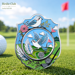 Marcador de Pelotas de Golf Magnético de Doble Cara, Diseño Creativo con Temática de Golf, para Tiendas Profesionales, Clubes, Recuerdos y Regalos para Eventos - Product Image 1