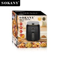 SOKANY 10026 Nouvelle Conception Friteuse à Air Sans Huile Saine 4.5L Friteuse à Air Intelligente avec Revêtement Intérieur