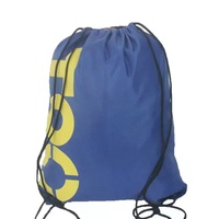 Sac à dos de réflexion réutilisable avec logo personnalisé Sac de voyage imperméable et lavable durable en polyester 210d avec cordon de serrage