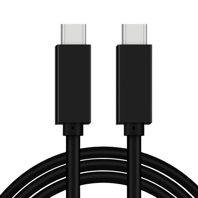 Factory 1m 1.5m 2m USB C to USB C Type C Cable for Android Phone 5A Fast Charging Data Cable iOS Function Earphone Compatibility