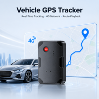 Rastreador GPS 4G Portátil para Automóviles, Control Remoto, Batería de 10000 mAh, Alertas de Movimiento/SOS, Mapa Mundial, Aplicación Android/iOS, Web