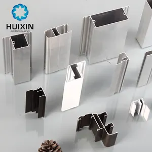 Precio de fábrica Aluminio Bi Puerta plegable Material y ventanas abatibles Perfil de aluminio