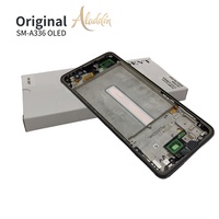 Cadre d'assemblage de remplacement LCD avec LCD pour Samsung A33 5G A336, pièces originales OLED pour téléphones mobiles